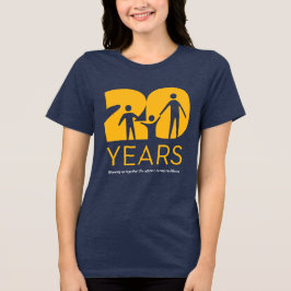 DCF 20-Jahres-Jubiläums-T-Shirt Tri-Blend Shirt