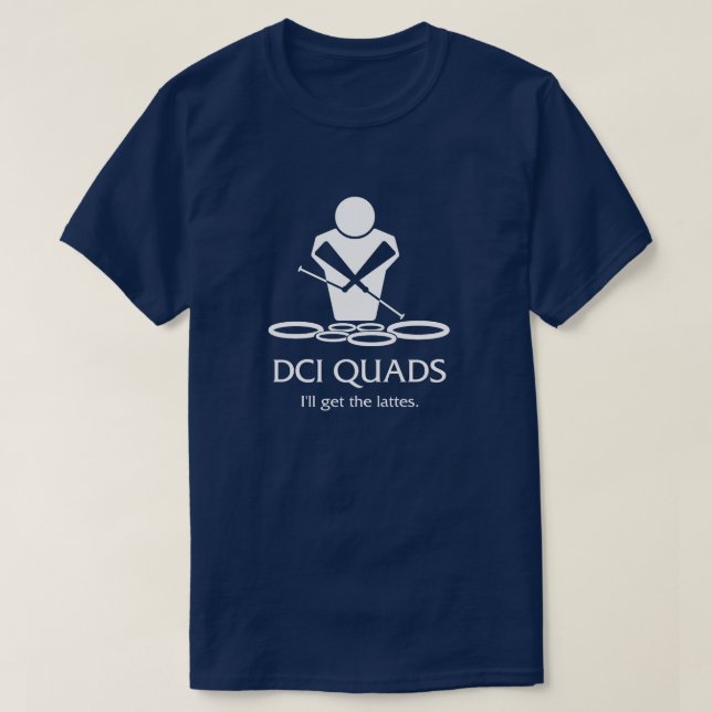 DCI-QUADS - ich bekomme die letzten T-Shirt (Design vorne)