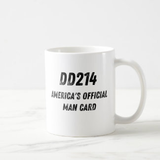 DD214 Amerikas Offizielle Mann-Karte | Kaffeetasse