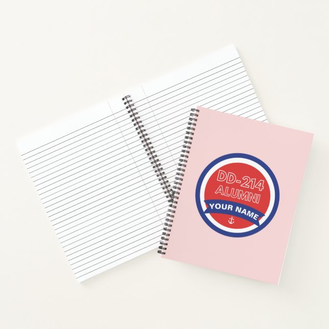 DD-214 Alumni Navy Rentirement Notizbuch (Innenseite)