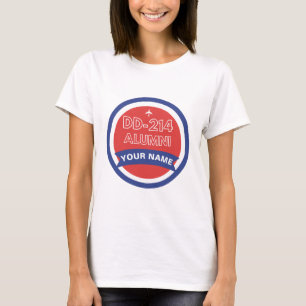 DD-214 Alumni Personalisierte Luftwaffenruhestand T-Shirt