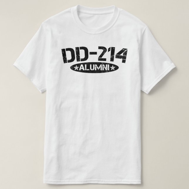 dd-214 alumni T-Shirt (Design vorne)