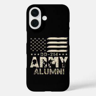 DD-214 Armee Alumni Militär US-Flagge Veteran iPhone 16 Hülle