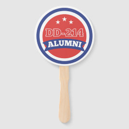 DD-214 Militärruhestand der Alumni-Armee Fächer