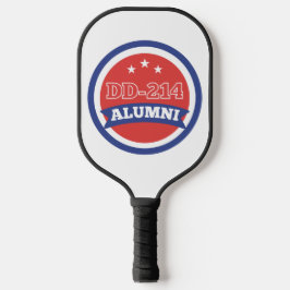 DD-214 Militärruhestand der Alumni-Armee Pickleball Schläger