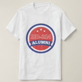 DD-214 Militärruhestand der Alumni-Armee T-Shirt