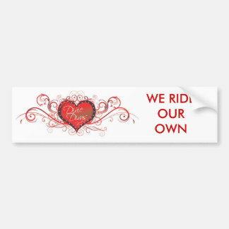 DD-ColorLogo, BESITZEN WIR RIDEOUR Autoaufkleber