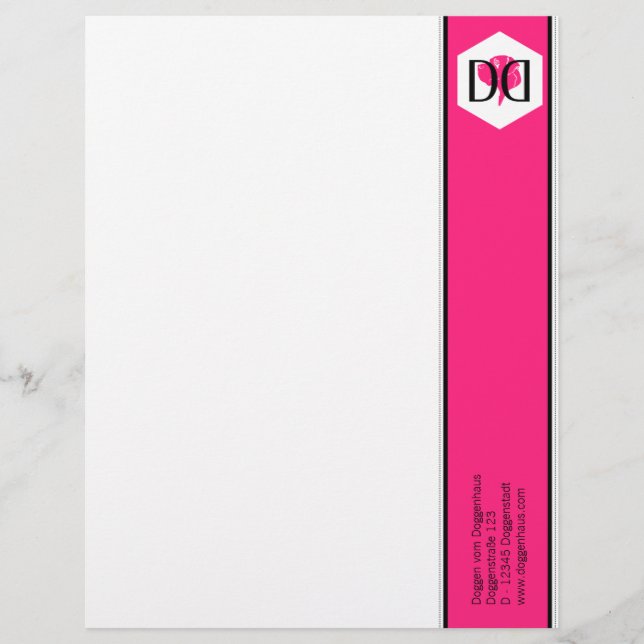 DD Letterhead Briefbogen (Vorderseite)