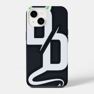 DD-Monogramm-Aufkleber-Handyhülle iPhone 14 Hülle