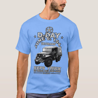 DDAY Veterans Beeps LKW T-Shirt