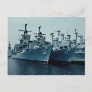 DDG 37 Farragut, DDG 38 Luce, Philadelphia Reserve Postkarte
