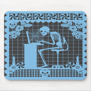 DDLM Computadora Papel Picado Verzierung Mousepad