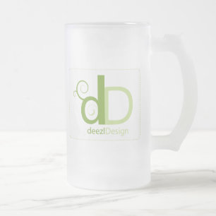 DDlogo-Tasse Mattglas Bierglas