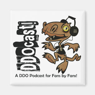DDOcast Snagz Mascot Magnet