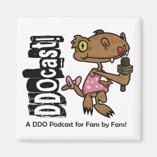 DDOcast Snippiz Mascot Magnet
