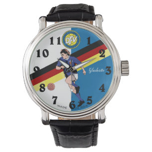 DDR Football Armbanduhr
