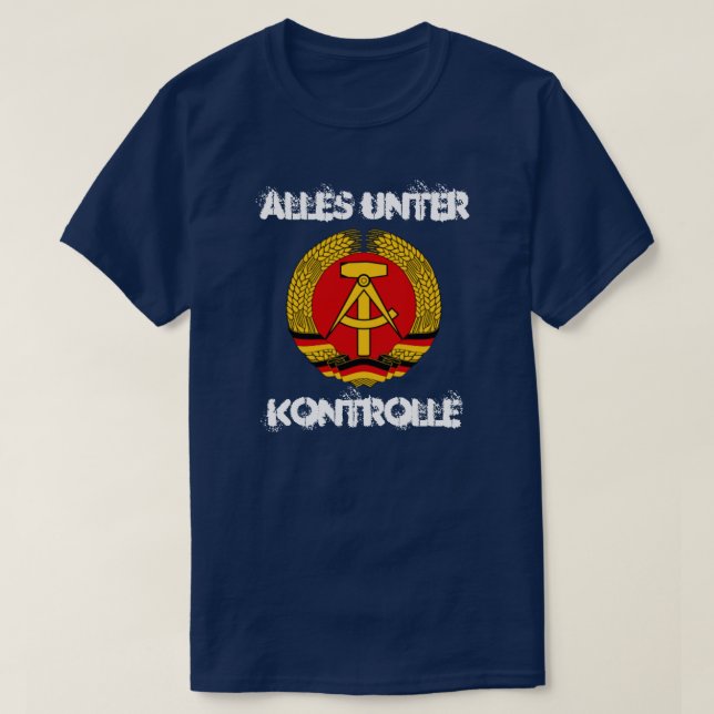 DDR Ostdeutschland T-Shirt (Design vorne)