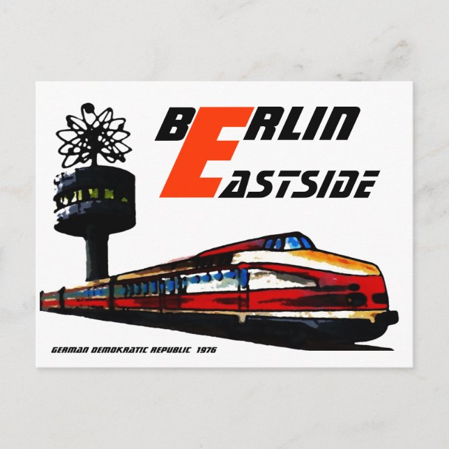 DDR-Postkarte Postkarte (Vorderseite)