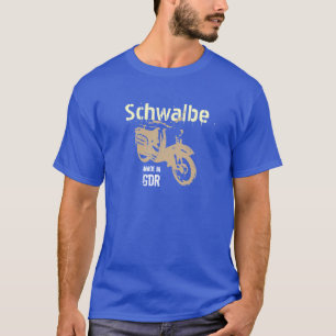 DDR Schwalbe Werbedesign T-Shirt