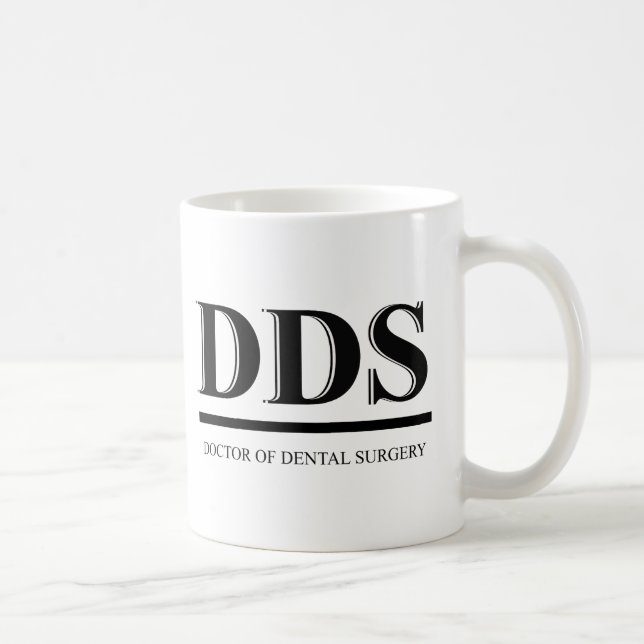 DDS - Doctor of Dental Surgery Tasse (Rechts)