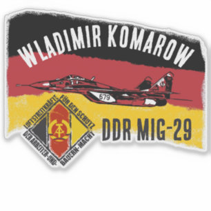 DDT MIG 29 AUFKLEBER