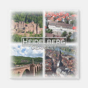 DE0103 Europa, Deutschland, Heidelberg, Kühlschran Magnet