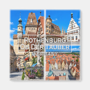 DE0110 Europa, Rothenburg Ob Der Tauber, Kühlschra Magnet