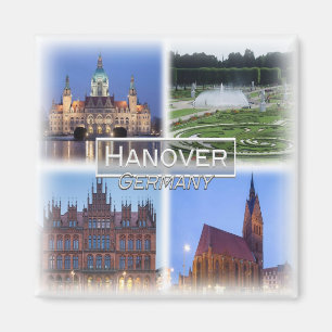 DE0123 Europa, Deutschland, Hannover, Kühlschrank Magnet
