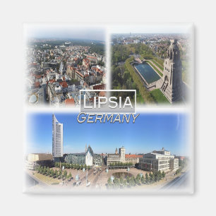 DE0128 Europa, Deutschland, Sachsen, Libyen, Kühls Magnet