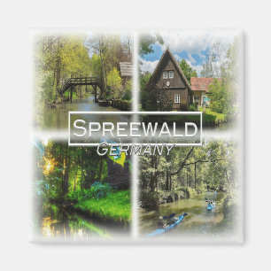 DE0133 Europa, Deutschland, Spreewald, Kühlschrank Magnet