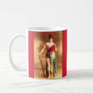 De Clercq Entertainer des Casino de Paris 1890 Kaffeetasse
