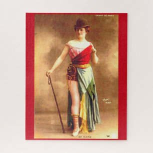 De Clercq Entertainer des Casino de Paris 1890 Puzzle