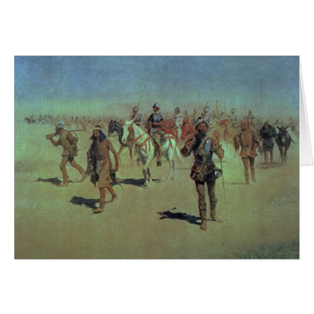 De Coronado Francisco Vasquez, das seine Weise (Vorderseite (Horizontal))