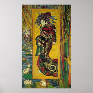 De Courtisane von Vincent van Gogh Poster