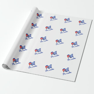 De Cuba Flag 🇨 🇺 Geschenkpapier