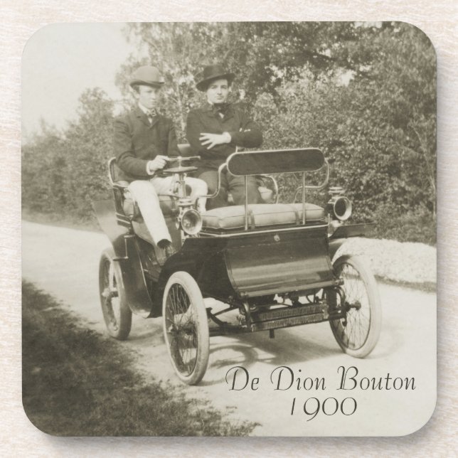 De Dion Bouton 1900 Getränkeuntersetzer (Vorderseite)