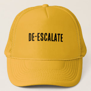 "DE-ESCALATE"   Einwort   Truckerkappe