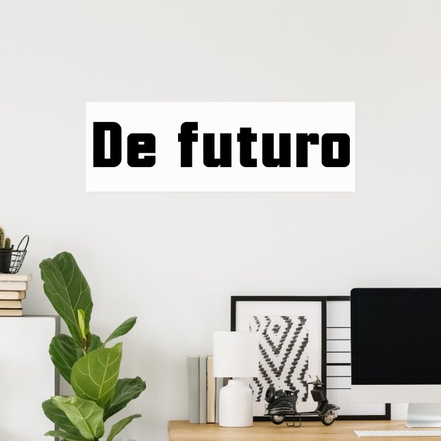 De futuro poster (Heimbüro)
