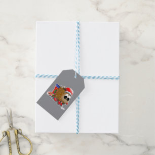 DE/GB Geschnekanhänder Igel/Gift tags Hedgehog Geschenkanhänger