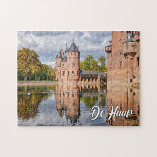 De-Haar-Schloss, Utrecht, Niederlande Puzzle