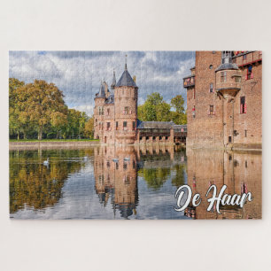 De-Haar-Schloss, Utrecht, Niederlande Puzzle