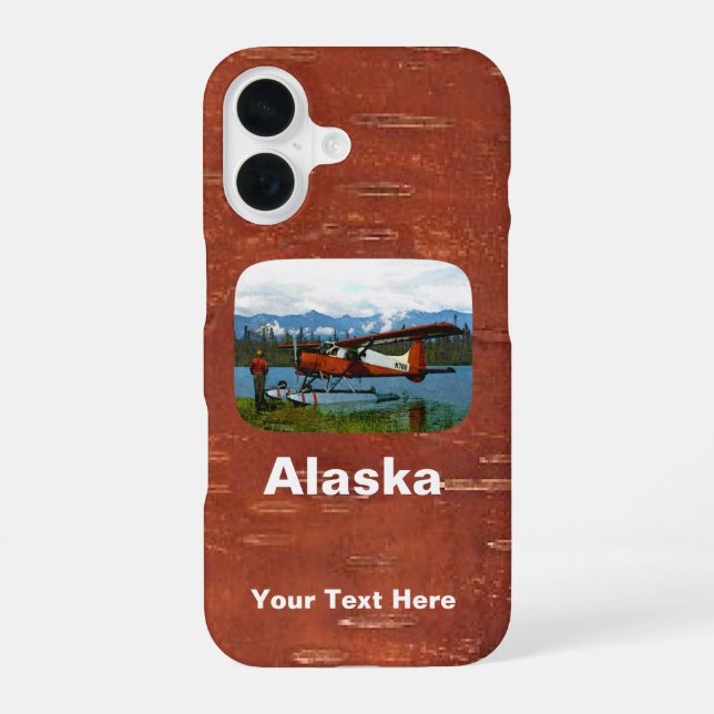 De Havilland Beaver Floatplane - Alaska iPhone 16 Hülle (Rückseite)