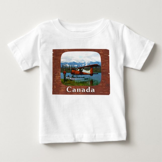 De Havilland Beaver Floatplane Baby T-shirt (Vorderseite)