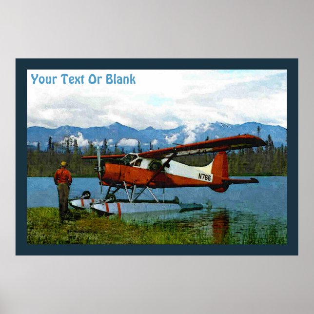 De Havilland Beaver Floatplane Poster (Vorne)
