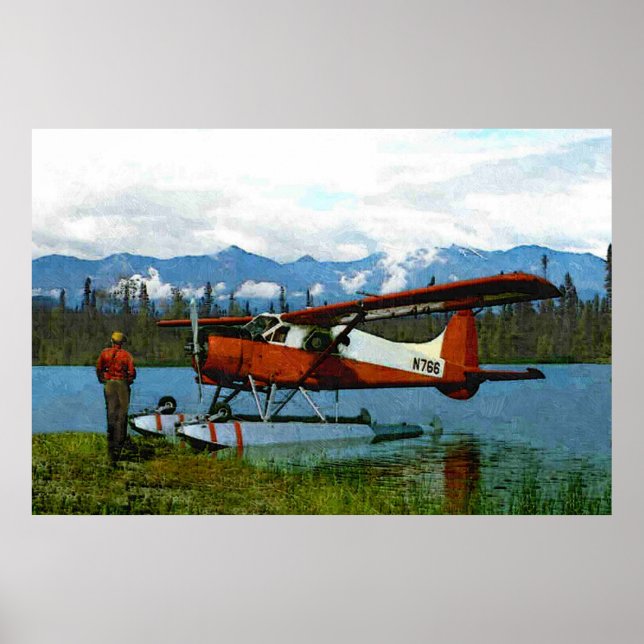 De Havilland Beaver Floatplane Poster (Vorne)