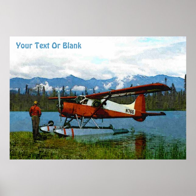 De Havilland Beaver Floatplane Poster (Vorne)