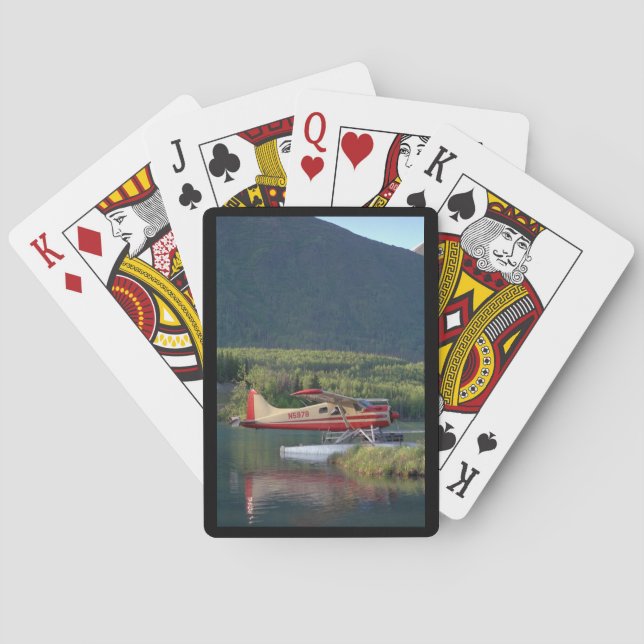 De Havilland, Biber, Luftfahrt 1951_Classic Spielkarten (Rückseite)