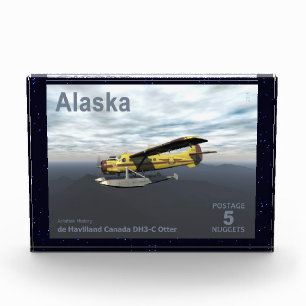 De Havilland DH3-C Otter - Alaska Postage Fotoblock