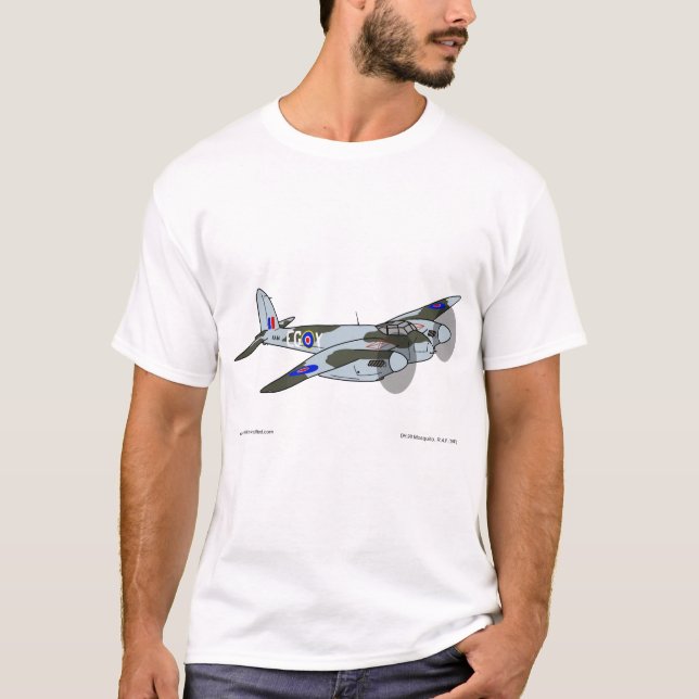 de Havilland Mosquito (1941) T-Shirt (Vorderseite)