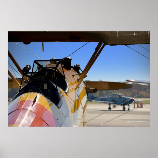 de Havilland Tiger Moth Poster (Vorne)